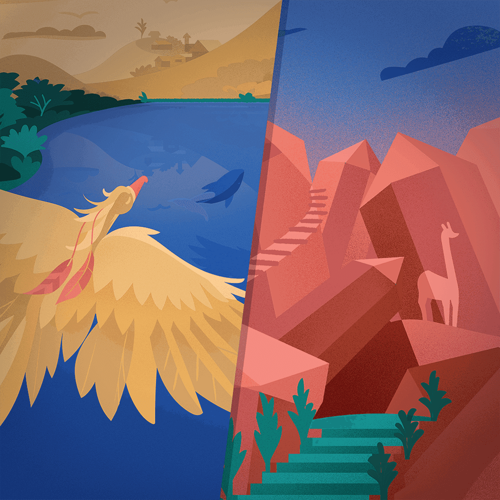 Fly to Crystal Peak Mountain